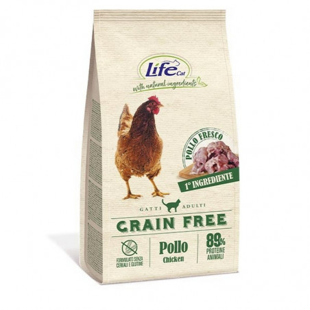Life Pet Care Adult Grain Free con Pollo e Patate - 1,5Kg