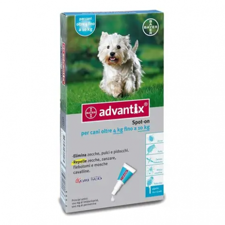 ADVANTIX 4-10KG MONODOSE